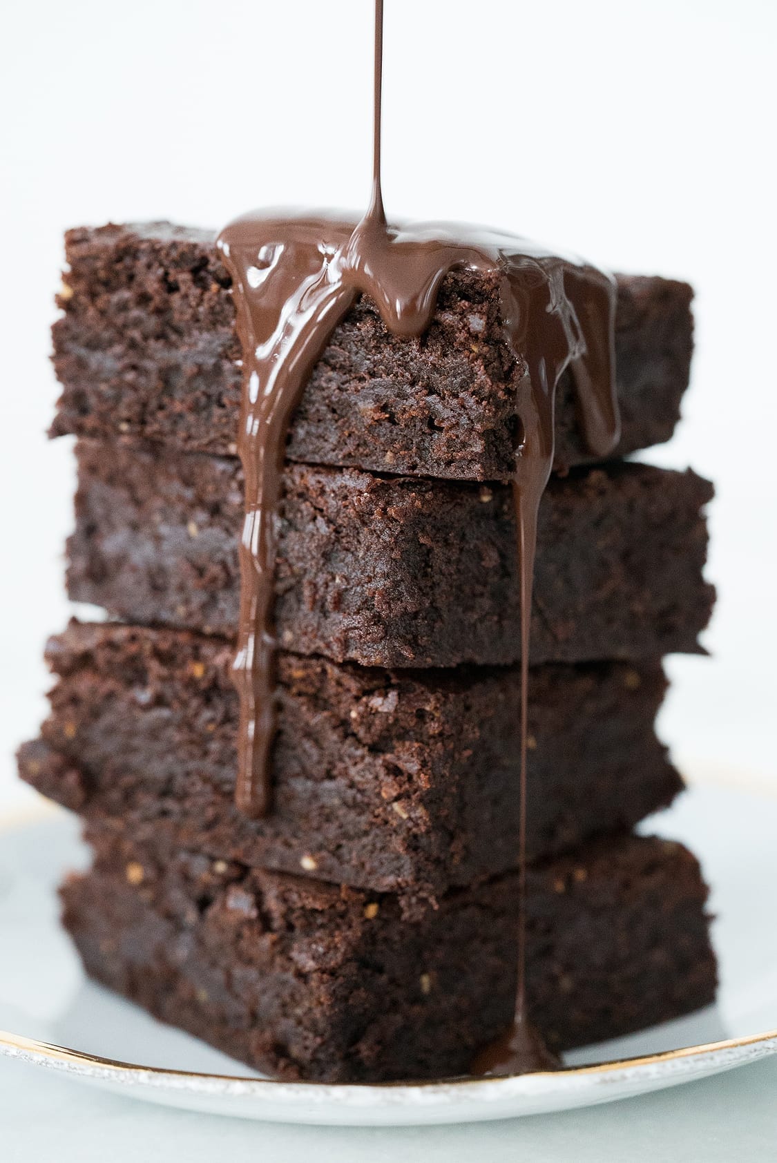 Brownie com farinha de trigo com fermento