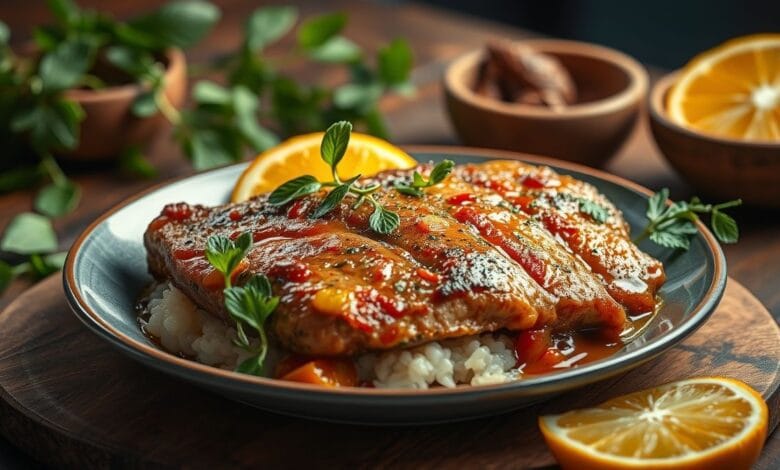 carne de panela desfiada laranja ervas capa 8211