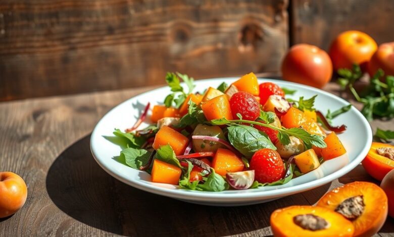 salada colorida com damasco capa 9363