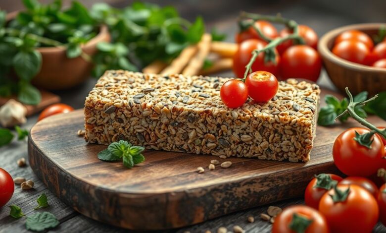 barrinha de cereais e sementes com tomate capa 11532