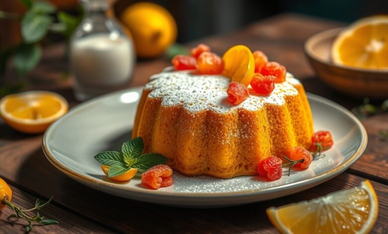 bolo de laranja com erva cidreira capa 11745