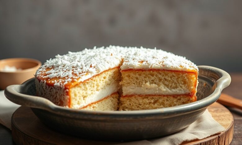 bolo gelado de coco de liquidificador capa 10498
