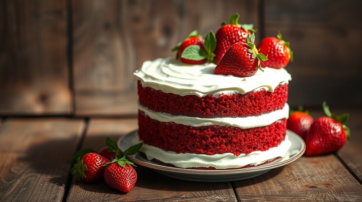 Bolo Red Velvet Natural: Receita Autêntica e Saudável