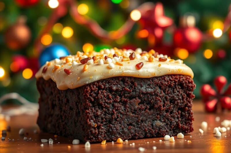Brownie de Natal Fácil e Delicioso para Sua Ceia
