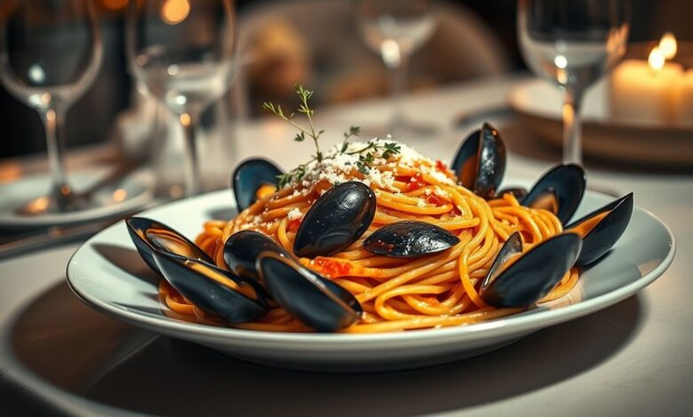 espaguete com mexilhoes ao vinho capa 10864