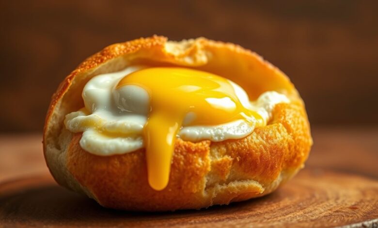 pao com ovo e queijo na airfryer capa 11789