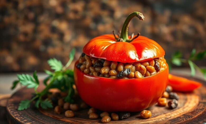 tomate recheado com lentilhas capa 10357