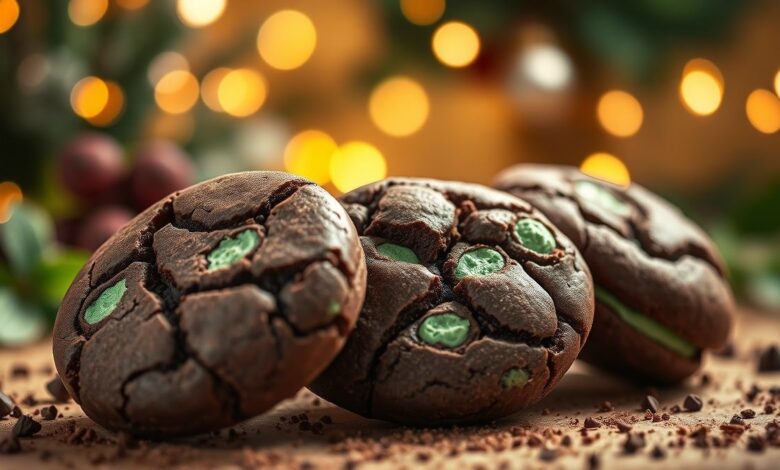 chocolate mint stuffed cookies capa 15310