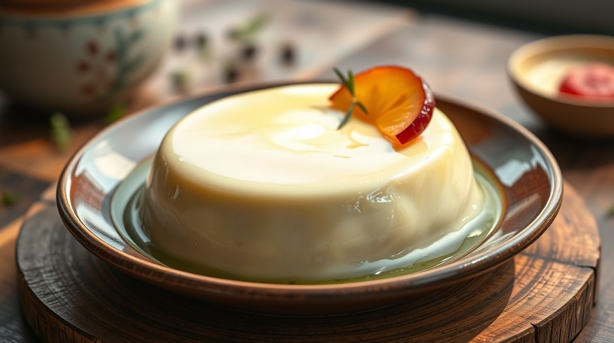 Pudim de leite de antigamente pronto, dourado e cremoso com calda de caramelo