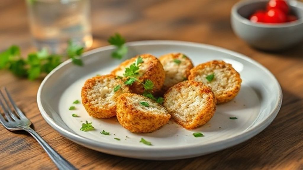 Coxinhas douradas e crocantes, recheadas de frango e catupiry, servidas em um prato elegante prontas para comer