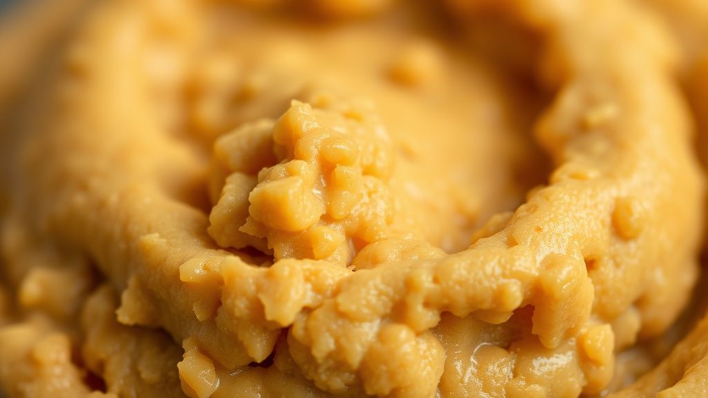 Close-up das paçocas prontas, destacando textura úmida e compacta