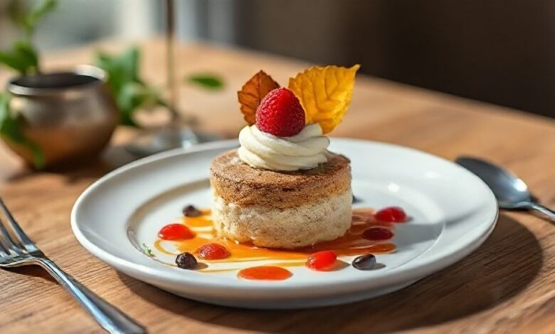 Sobremesa Doce Donzela servida em taça elegante, cremosa e finalizada com canela