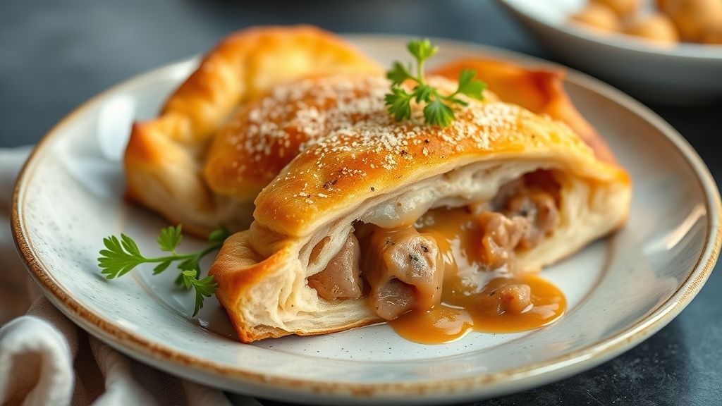 Massa podre com banha pronta e dourada, crocante e perfeita para empadas e tortas salgadas
