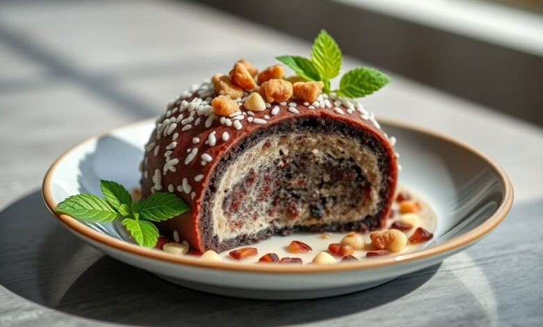 Brigadeiros sem fogão prontos, cobertos com granulados coloridos e dispostos em forminhas de papel.