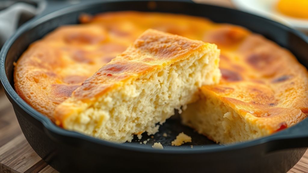 Close-up mostrando a textura fofinha do bolo com fatia cortada servida