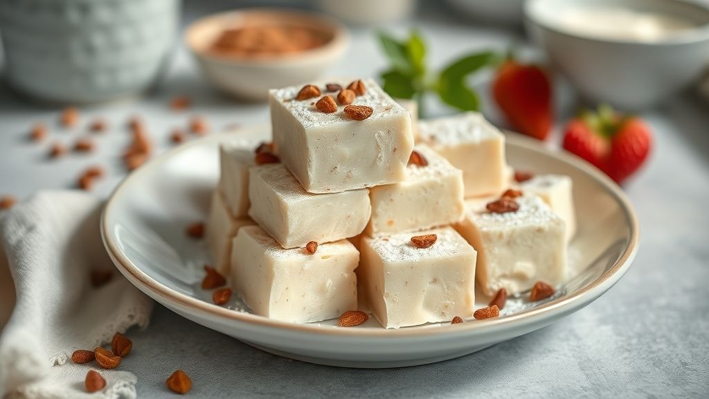 Docinhos de doce de leite ninho caseiro prontos, cremosos e bem modelados em forminhas coloridas