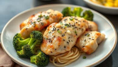 Prato de frango salteado com brócolis frescos e cenoura, colorido e suculento, servido em tigela rústica.