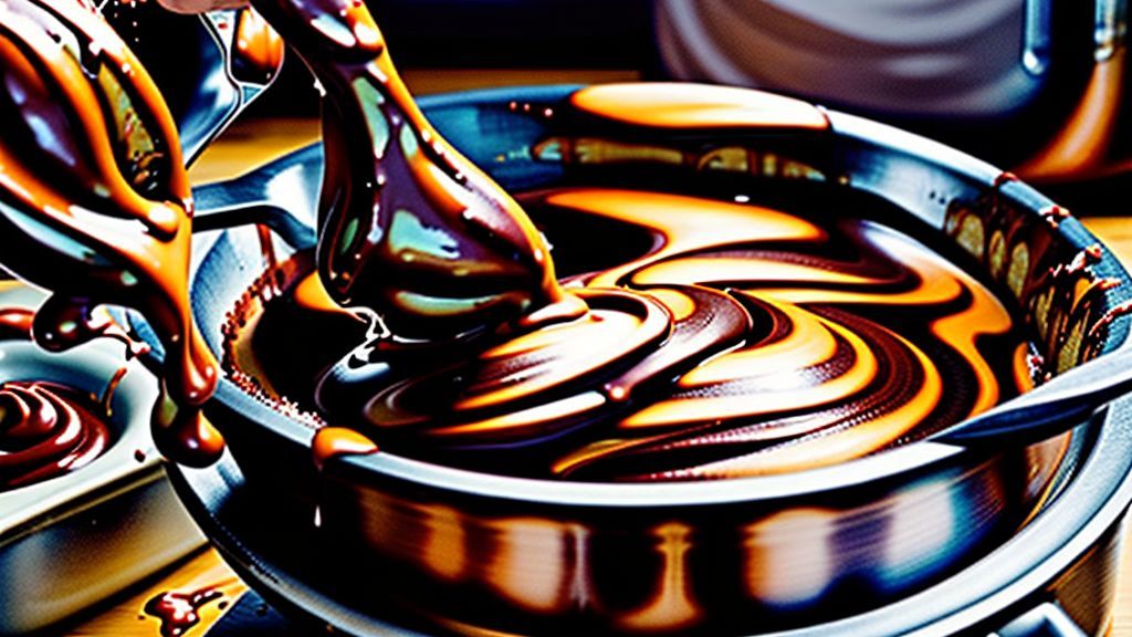 Mãos em ação durante um passo crucial do modo de preparo da receita