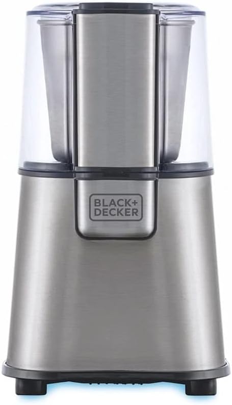 Moedor elétrico Black+Decker inox