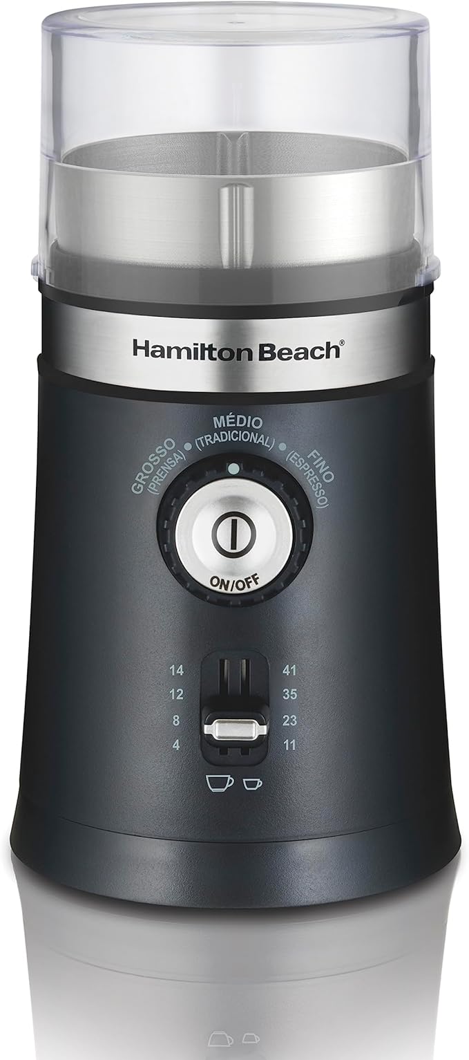 Moedor Hamilton Beach ajustável preto