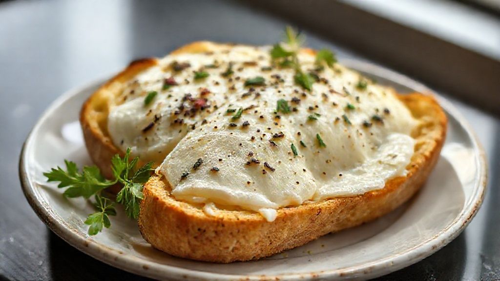 Cesta de pão de queijo com provolone dourado e crocante, prontos para servir no café da manhã