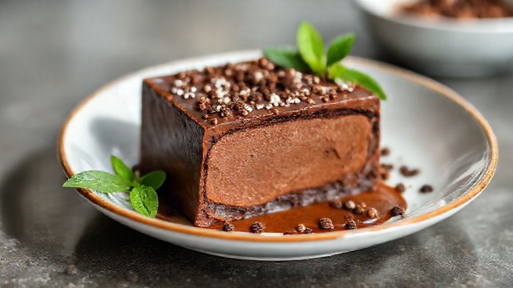 Brigadeiro de panela cremoso servido em potinhos, com textura brilhante e aveludada