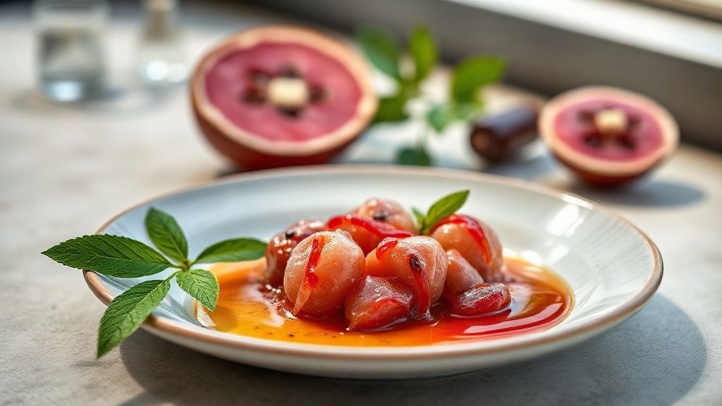 Taça de licor de jabuticaba caseiro com cor roxa intensa e brilho apetitoso