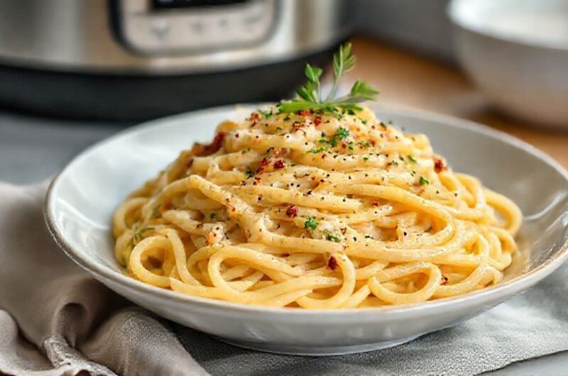 Macarrão na Panela de Pressão Cremoso