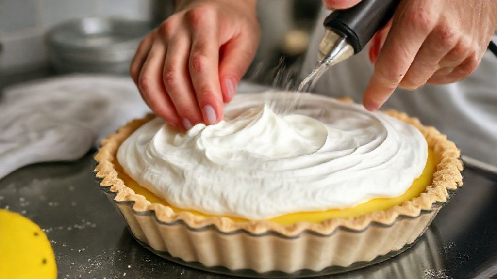 Mãos em ação durante um passo crucial do modo de preparo da receita
