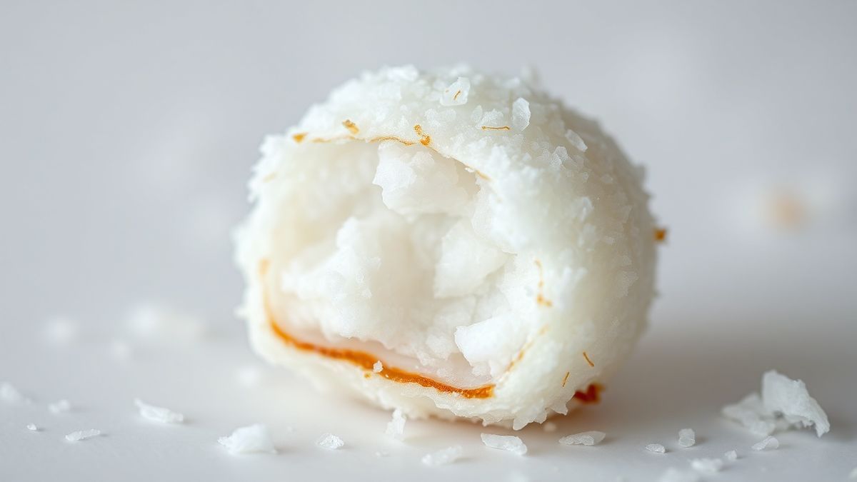 Close-up da textura do prato finalizado