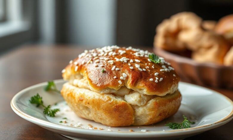 Pãezinhos dourados, macios por dentro e com casquinha leve por fora, servidos quentinhos e apetitosos