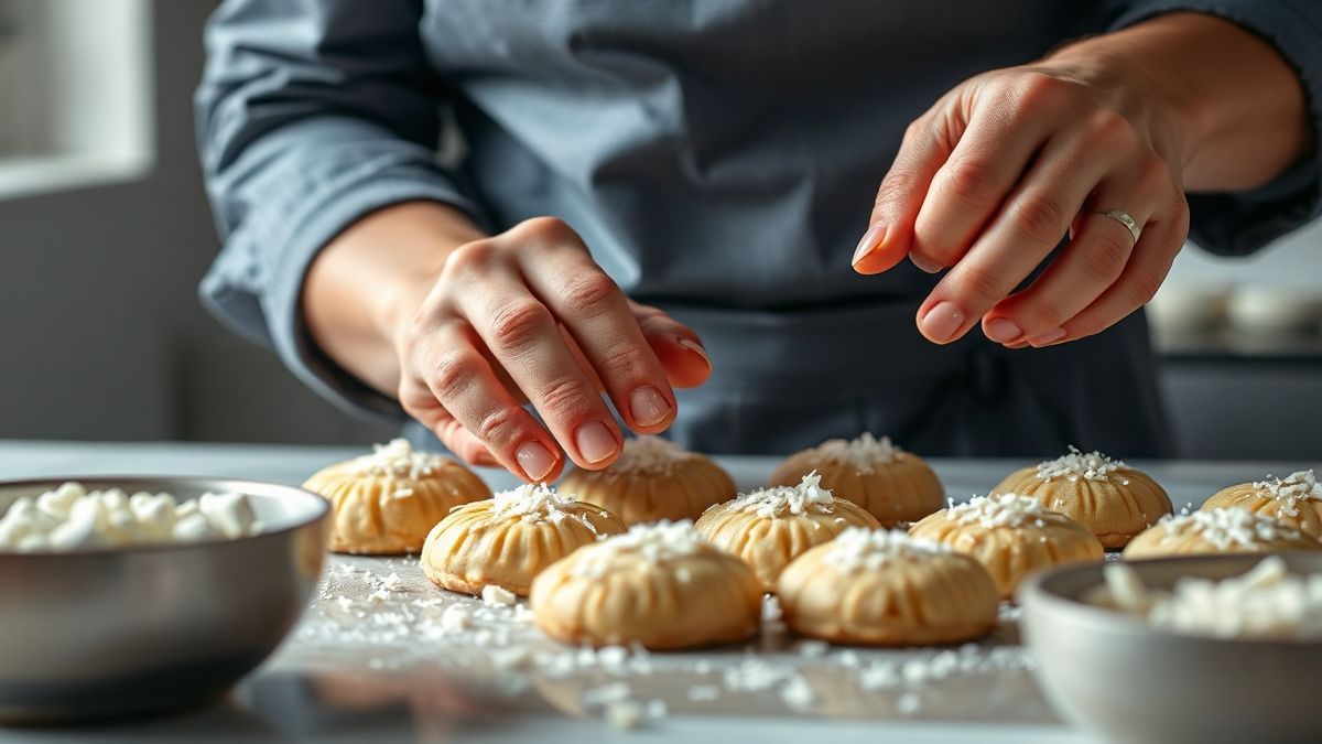 Mãos em ação no passo mais importante do preparo