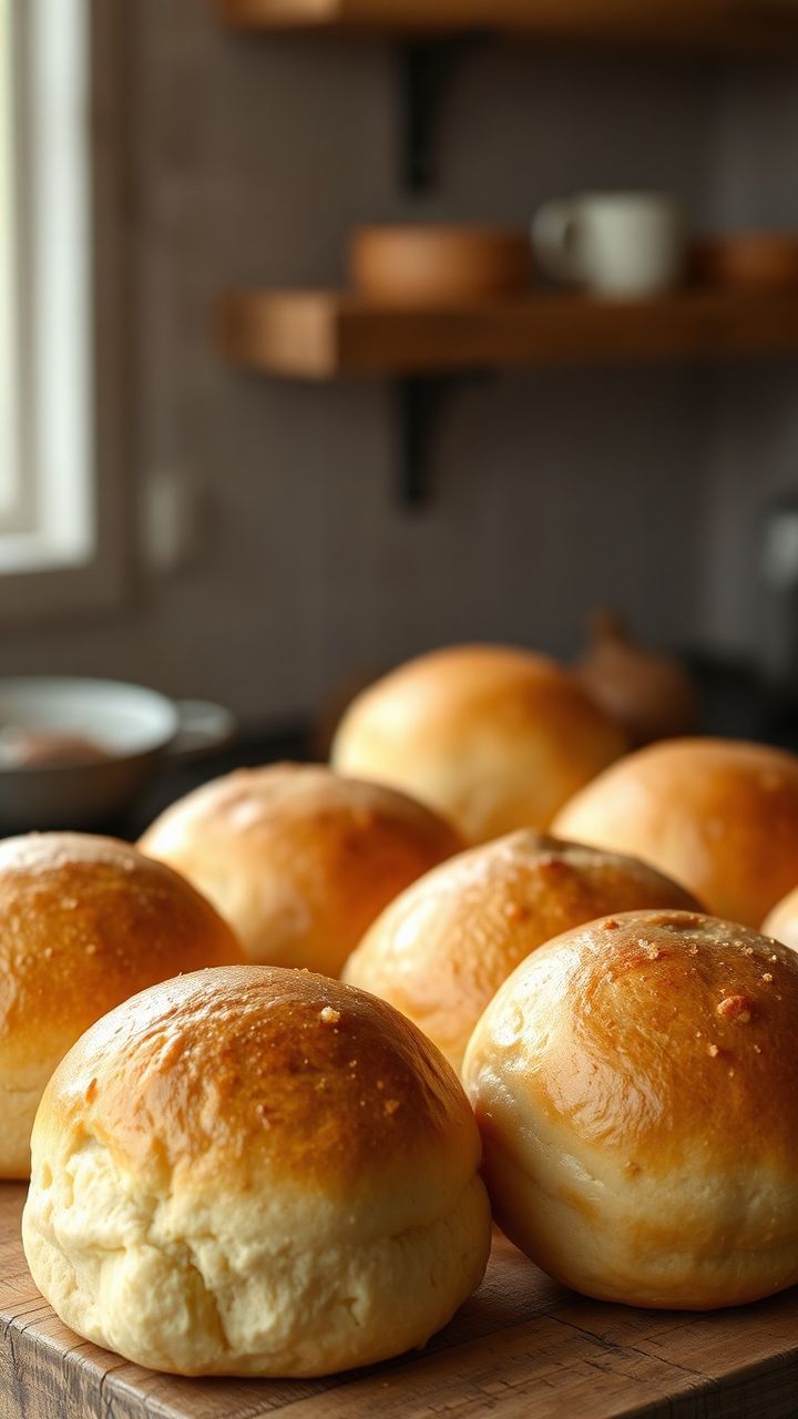 Pãezinhos dourados, macios por dentro e com casquinha leve por fora, servidos quentinhos e apetitosos