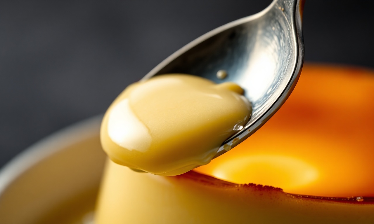 Close-up da textura do prato finalizado