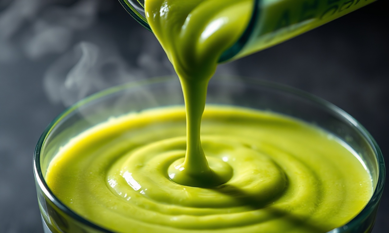 Gaspacho De Casca De Melancia: Refrescante E Sem Desperdício 5 Close-up da textura aveludada e homogênea da sopa fria.