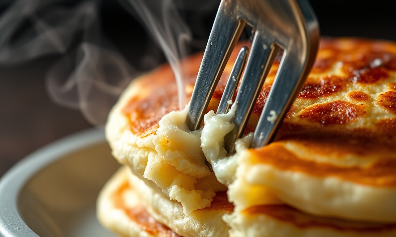 Panqueca Americana Fofinha E Dourada: Receita Fácil De 20 Min 6 Close-up da textura do prato finalizado