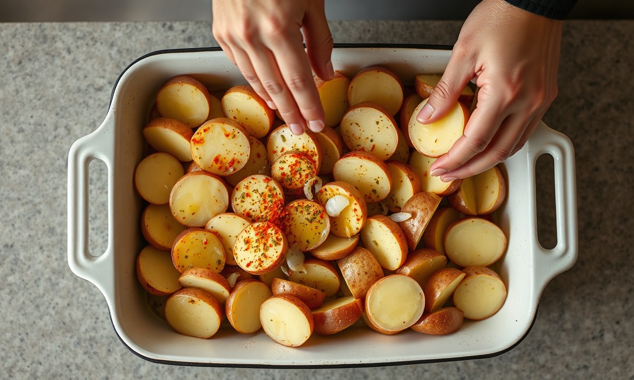 Linguiça Toscano Com Batata Assada: Fofa Por Dentro E Crocante 5 O passo mais importante do preparo