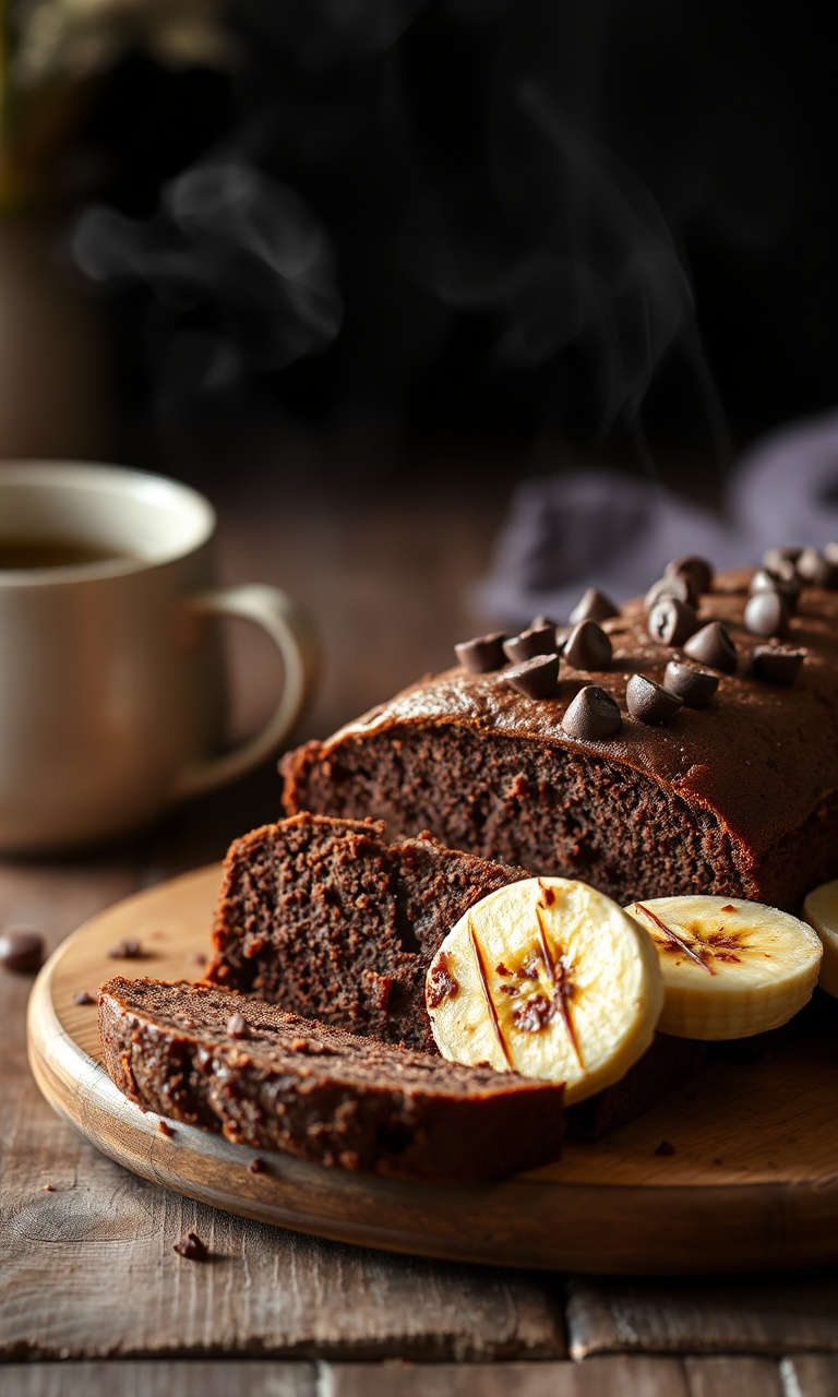 Bolo alto e dourado com gotas de chocolate derretidas no topo