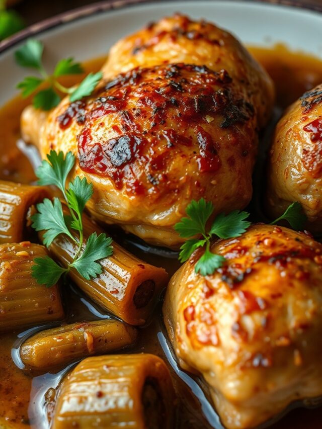 Frango com Quiabo Suculento e Sem Baba