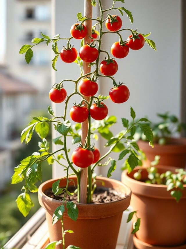 Tomate Cereja em Vaso: Colha em 70 Dias na Sacada