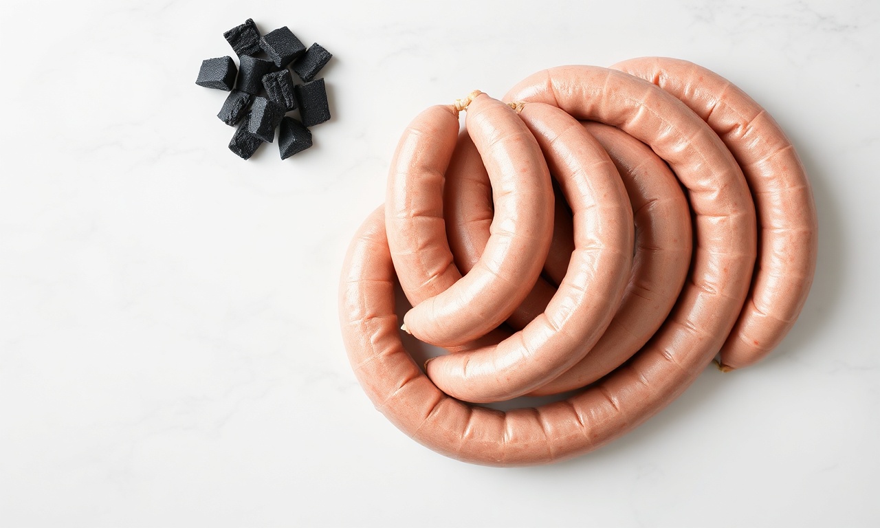 Vista de cima dos ingredientes organizados