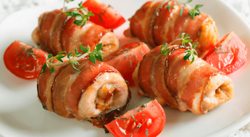 Frango com Bacon na Airfryer