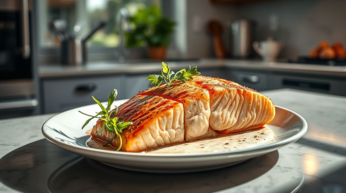 Molho de Ervas para Salmão