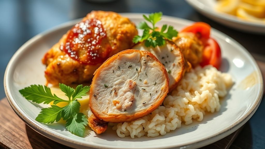 Coxinhas douradas, crocantes e bem modeladas servidas em prato de cerâmica com molho de pimenta ao lado