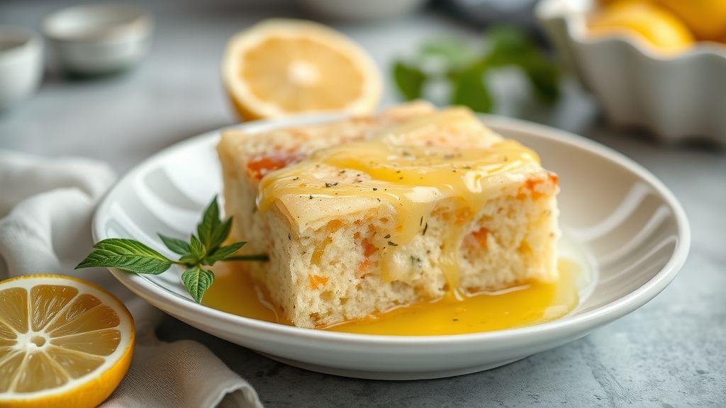 Creme de limão cremoso e brilhante em uma tigela, com raspas frescas no topo