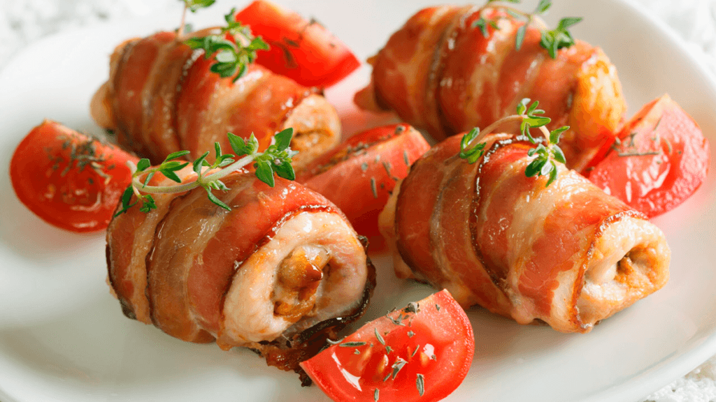 Frango com Bacon na Airfryer