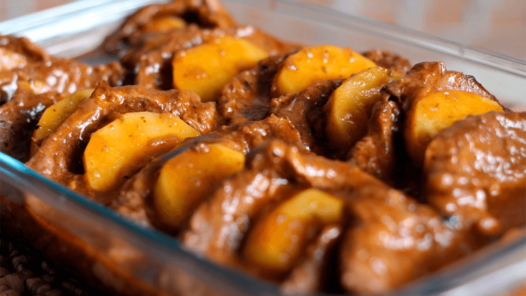 Lagarto Cozido com Batata na Pressão