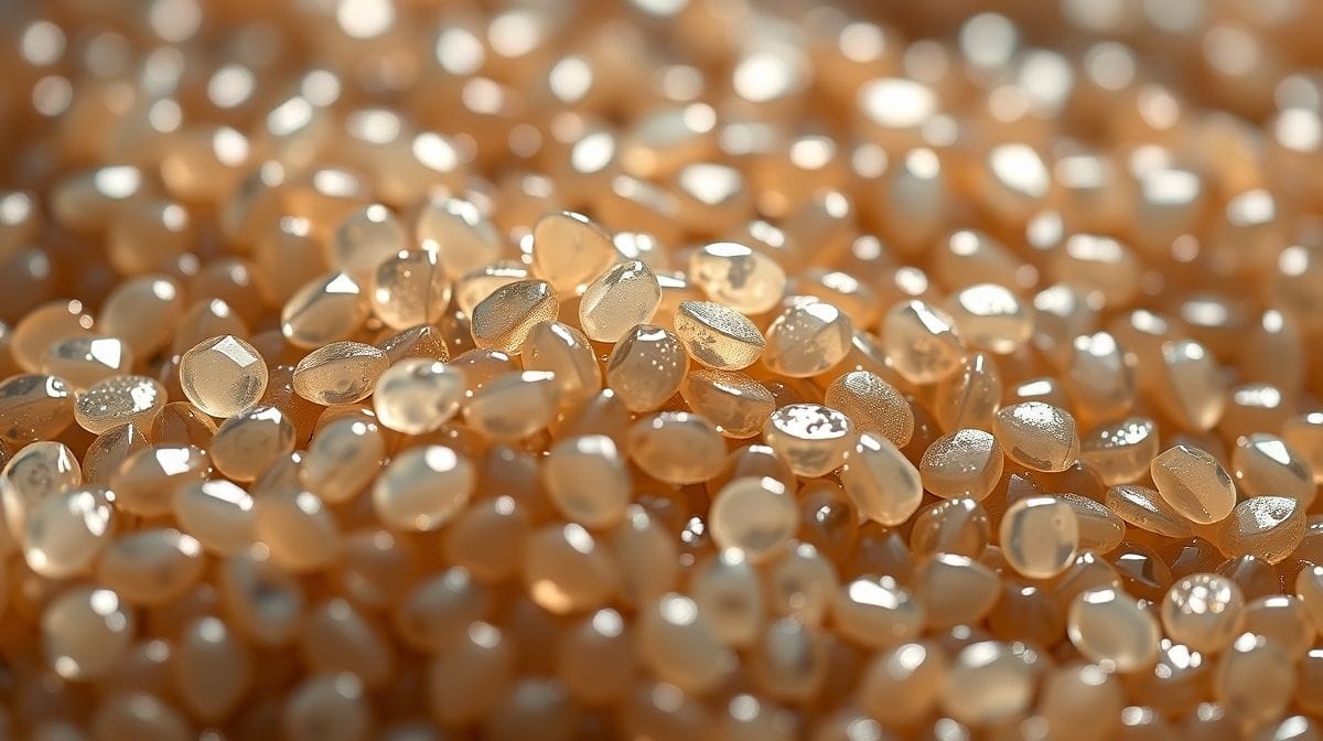 close-up de caviar beluga com tonalidades cinza-prateadas em uma lata hermética, luz suave destacando as pequenas bolinhas brilhantes e textura delicada