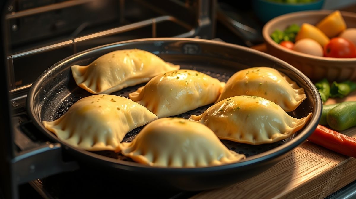 Foto detalhada de fatias de couve-flor empanadas sendo preparadas para fritura, forno e airfryer, ingredientes frescos ao redor, estilo culinária caseira