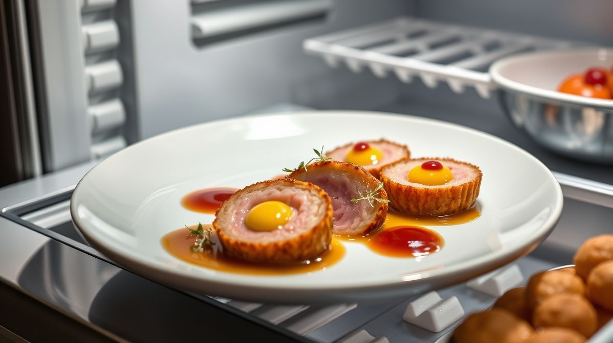medalhões de filé mignon dourados na frigideira com molho de mostarda cremoso, acompanhados de vinho branco e especiarias, ambiente de cozinha aconchegante